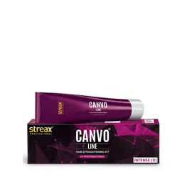 Streax Professional Canvoline Hair Straightening Cream for Curly Hair 160 g - Intense-4
