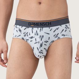 DAMENSCH Men Anti Bacterial  Printed Deo-Cotton Briefs DAM-CTP-B-SOG-image-40