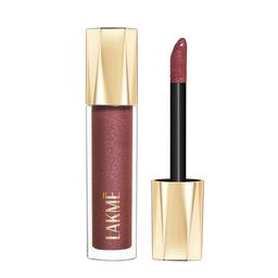 Lakme Glitterati Non-Sticky Hydrating Lip Glaze- 5ml - 303 Caramel Drizzle-52