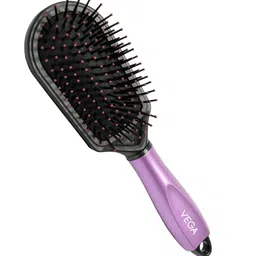 VEGA Cushioned Hair Brush with Cleaning Comb E18-CB-34