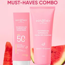 DOT & KEY Set of Watermelon SPF50 Sunscreen 50g & Facial Gel Cleanser 100ml-21