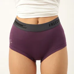 FREECULTR Women Violet Solid Anti-Bacterial Micro Modal Boxer Briefs FC-WMN-BXR-B-TV-01_S-image-19