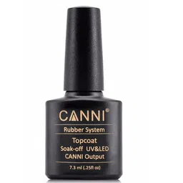 CANNI Rubber System Odourless Soak Off UV & LED Gel Nail Polish 7.3 ml - Top Coat-20
