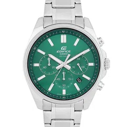 CASIO Men Textured Dial Stainless Steel Analogue Chronograph Watch ED598-image-96