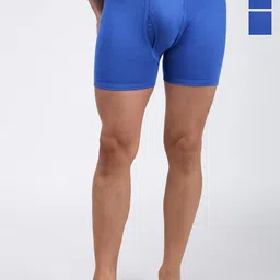 AMUL COMFY Pack Of 3 Pure Cotton Solid Trunks AC-LPTROE-SKY-3XL-3PC-picture-32