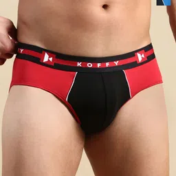 KOFFY Pack of 2 Basic Briefs KOFFY_KI29_RD_RBLU_2PC-picture-35