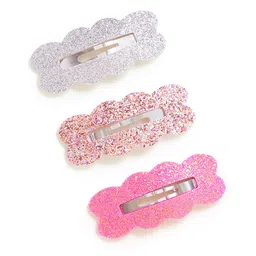 Accessorize Girls Set of 3 Embellished Tic Tac Hair Clip-97