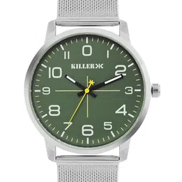 Killer Men Brass Dial & Straps Analogue Watch KL24-3C-32