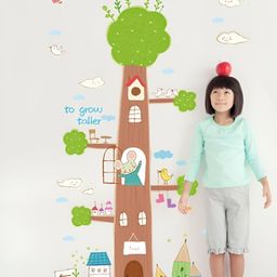 Jaamso Royals Green & Brown Printed Self-Adhesive Wall Stickers-picture-43