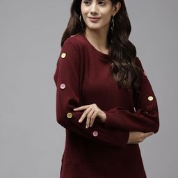Cayman Women Maroon Sweatshirt-image-46