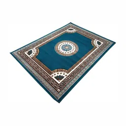 Asad Emporium Rugs Blue & White Floral No Shredding Carpet-image-32