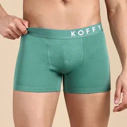 KOFFY Pack Of 2 Breathable Trunks KOFFY_KI38_AFBU_GN_2PC image 2