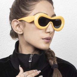 Ted Smith Unisex UV Protected Aviator Sunglasses TSF-TREX_C4-33