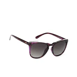 ENRICO Women Grey UV Protected Oversized Sunglasses EN P 1005 C4-18