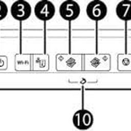 HipponixTech Display control panel and stickers Compatible with Epson Wifi Printer L-series L3150,L3250,L3252,L3156 (Only wifi printers supported) image 3