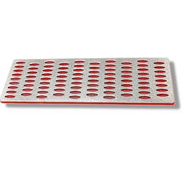 ZIODIC 6”- Inch Diamond Sharpening Stone for Knives, Scissors, Gardening Tools, Razors, Etc. (Multicolour, 152 x 50 MM) image 1
