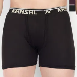 KANSAL Pack Of 3 Men Cotton Breathability Trunks 3-MNF_P3_CBM-picture-49