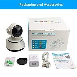 SKY HUB V-380 Mini IP Smart Wireless WiFi 1080P CCTV Smart Calling, Alarm, Night Vision Net IP 360 Degree Robot Camera for Home Indoor & Outdoor (Camera-66) image 3