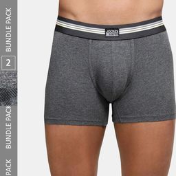 Jockey Pack Of 2 Super Combed Cotton Stretch Printed Trunk with Ultrasoft Waistband-UI21-10