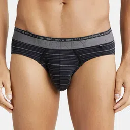 Jockey Striped Basic Briefs US67-0105-BLACK-picture-34