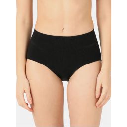 Jockey SH02 Women Mid Waist Cotton Rich Elastane Seamfree Bikini Shapewear - Black-picture-1
