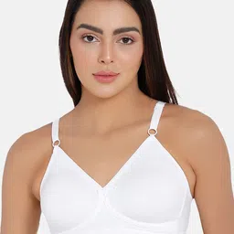 NAIDU HALL Full Coverage Non Padded Every Day Bra With All Day Comfort-10