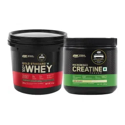 Optimum Nutrition Gold Standard 100% Whey Protein Double Rich Chocolate & Micronized Creatine-picture-23