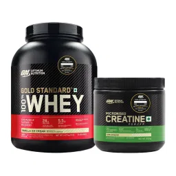 Optimum Nutrition Gold Standard 100% Whey Protein Powder (Vanilla) & Micronized Creatine-picture-4