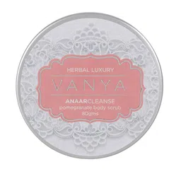 HERBAL LUXURY VANYA Anaar Cleanse/ Pomegranate Body Scrub 80 g-58