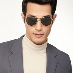 Vincent Chase Lens & Aviator Sunglasses with Polarised and UV Protected Lens 206462-84