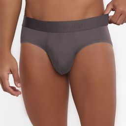 FREECULTR Men Grey Solid 3X Anti-Microbial Air-Soft Micromodal Basic Briefs FC-CX-B-MG-picture-54