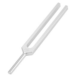 Tuning Fork Steel set of 8 with Rubber Pad having different frequency (256C,288D,320E,341F,384G,426A,480B,512C)| to do Scientific experiments for school college laboratory students image 5