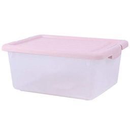 Dorakitten Container Box Clear Multifunctional Stackable Storage Latch Box Convenient Design Lightweight Portable Toys Storage Bin for Home image 5