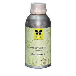 Iris Green Lemongrass Reed Aroma Oils image 3