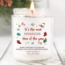 Aromatic Fables White Christmas Chamomile Scented Candle-picture-50