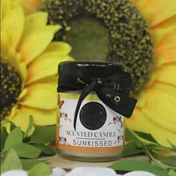 Wrapped up Love Yellow Sunkissed Jar Candle-image-67