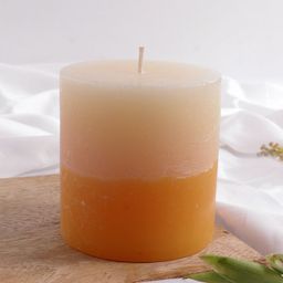 ExclusiveLane Neroli Nostalgia Handmade Scented Pillar Candle (30 Hour Burn Time) image 5