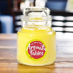Aromatic Fables Yellow Bosco Pond Scented Jar Glass Candle-37