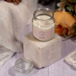 Tara Enlightening World Shea Butter Irish Glass Container Candle-56