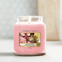 YANKEE CANDLE Pink Solid Scented Candles-15