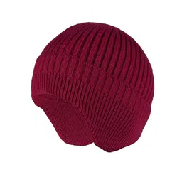 Gajraj Unisex Woolen Knitted Earflap Cap-97