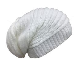 Gajraj White Self Design Self Design Acrylic Beanie Cap-20
