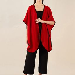 First Resort by Ramola Bachchan Asymmetric Open Front Shrug-17