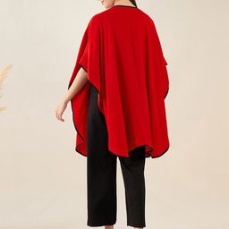 First Resort by Ramola Bachchan Asymmetric Open Front Shrug image 5