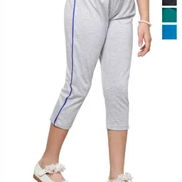 BAESD Girls Pack Of 4 Mid-Rise Capris-picture-35