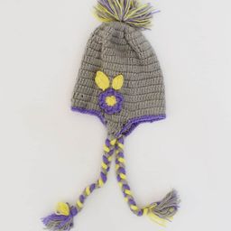 Woonie Unisex Kids Grey Caps-picture-44