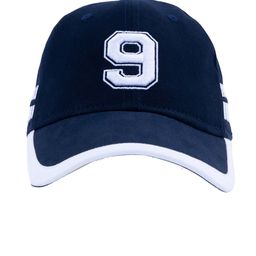 Status Quo Men Navy Blue Embroidered Cotton Baseball Cap-picture-15