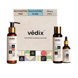 VEDIX Customized Hair Fall Control & Dandruff Care Regimen- Normal-Oily Scalp & Wavy Hair-15