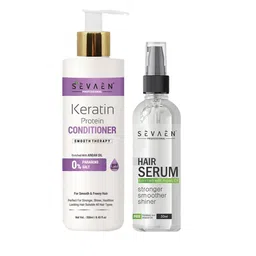 SEVAEN Set of Keratin Smooth Conditioner 250 ml & Hair Serum 50 ml-16