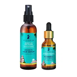 Pilgrim Look Your Best Face Serum & Hair Serum Combo For Silky Hair-picture-31